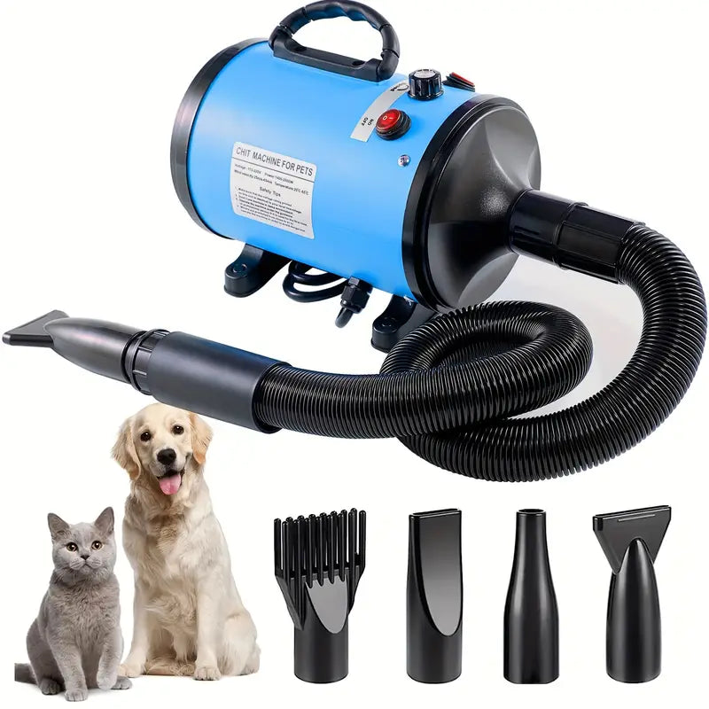 High-Power Quiet Pet Dryer