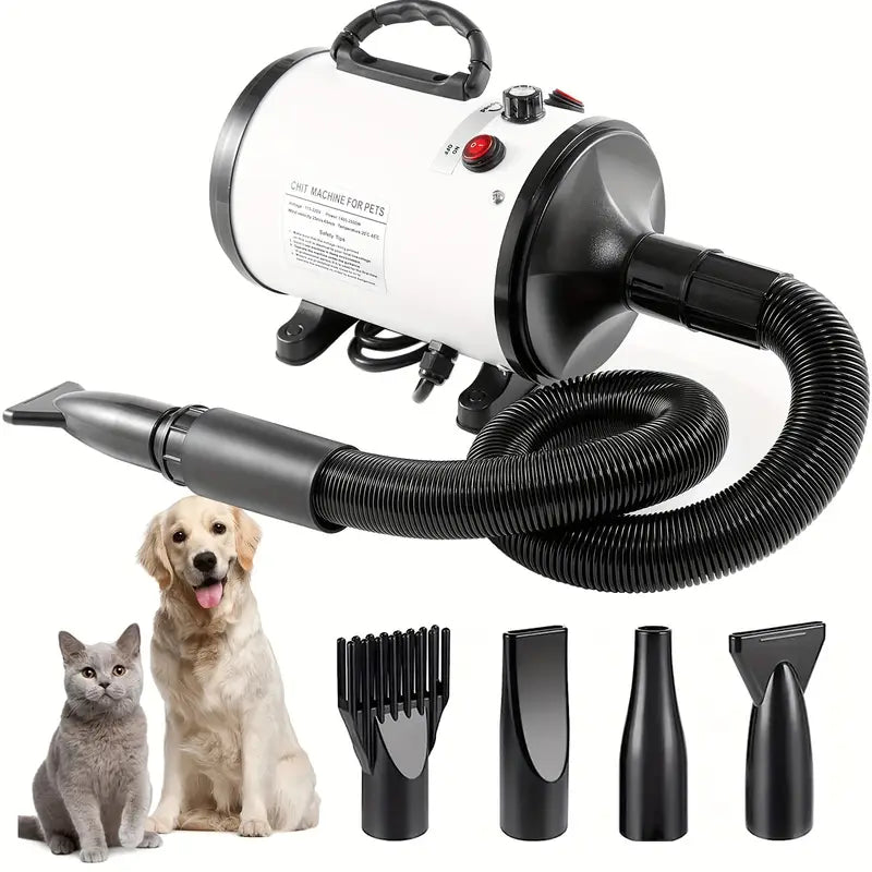 High-Power Quiet Pet Dryer
