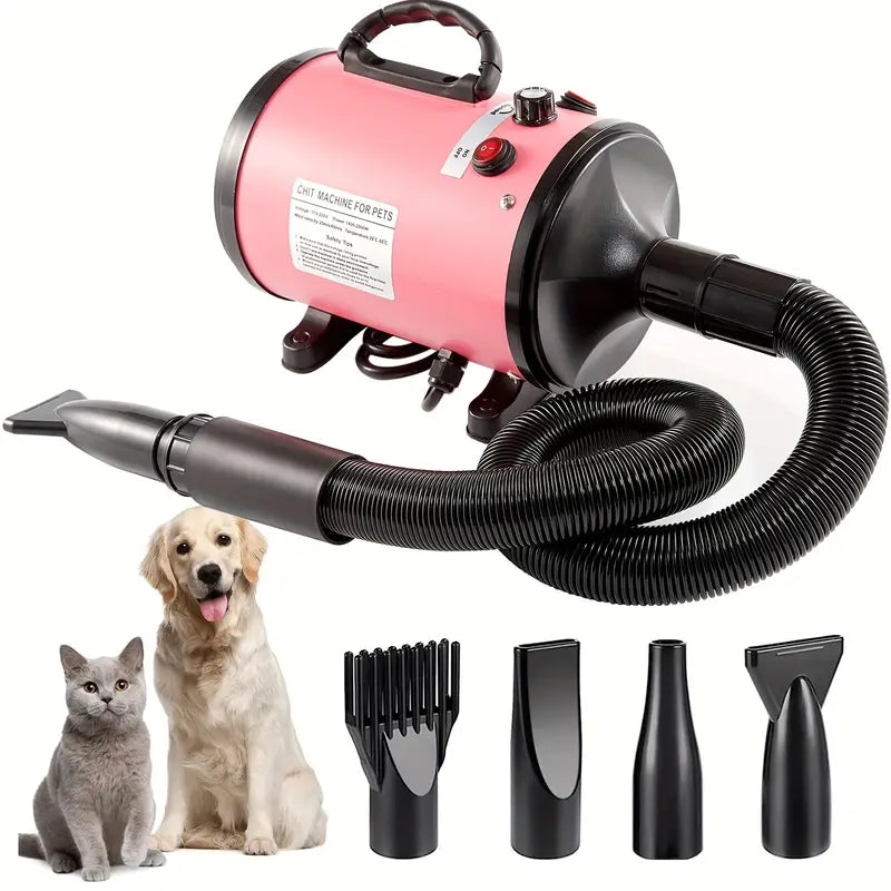 High-Power Quiet Pet Dryer